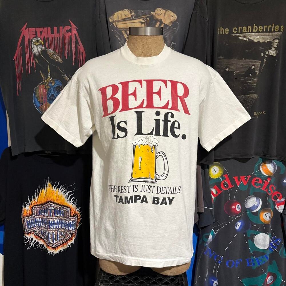 Vintage 1990s Beer is Life T-shirt